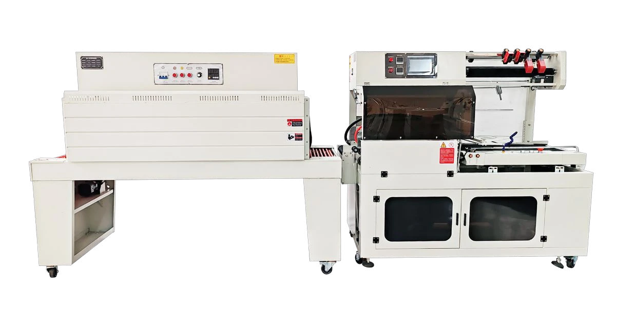 Automatic side sealer & hot-air shrink combination · 450